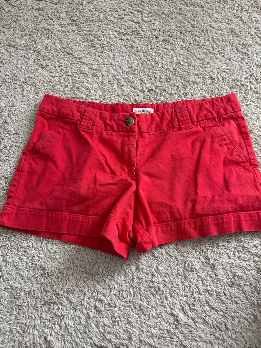 Magellan Outdoors Salmon colored Cotton Women's Shorts